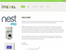 Tablet Screenshot of imexel.com